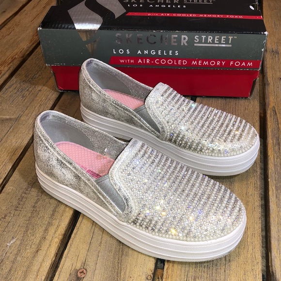 skechers shiny dancer shoes